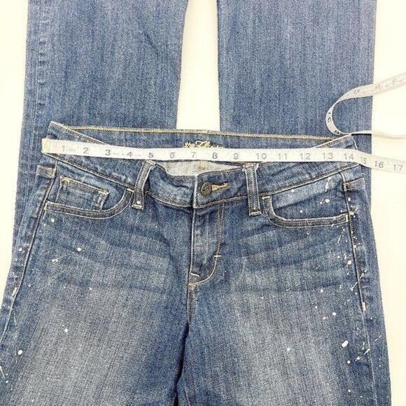 Old Navy Flirt Paint Splattered Bootcut Jeans - Picture 8 of 9